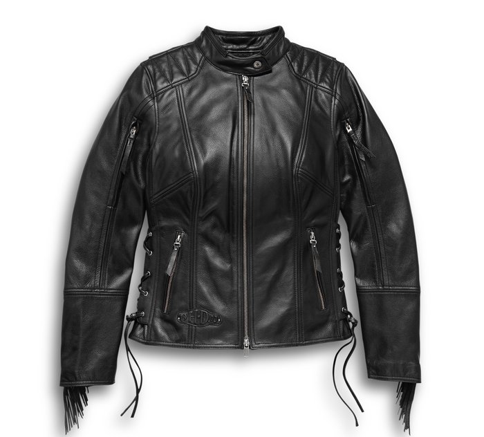 Women's Boone Fringed Leather Jacket - Tall | Harley-Davidson IN
