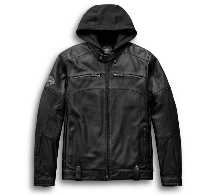 Men's Swingarm 3-in-1 Leather Jacket - Tall 1