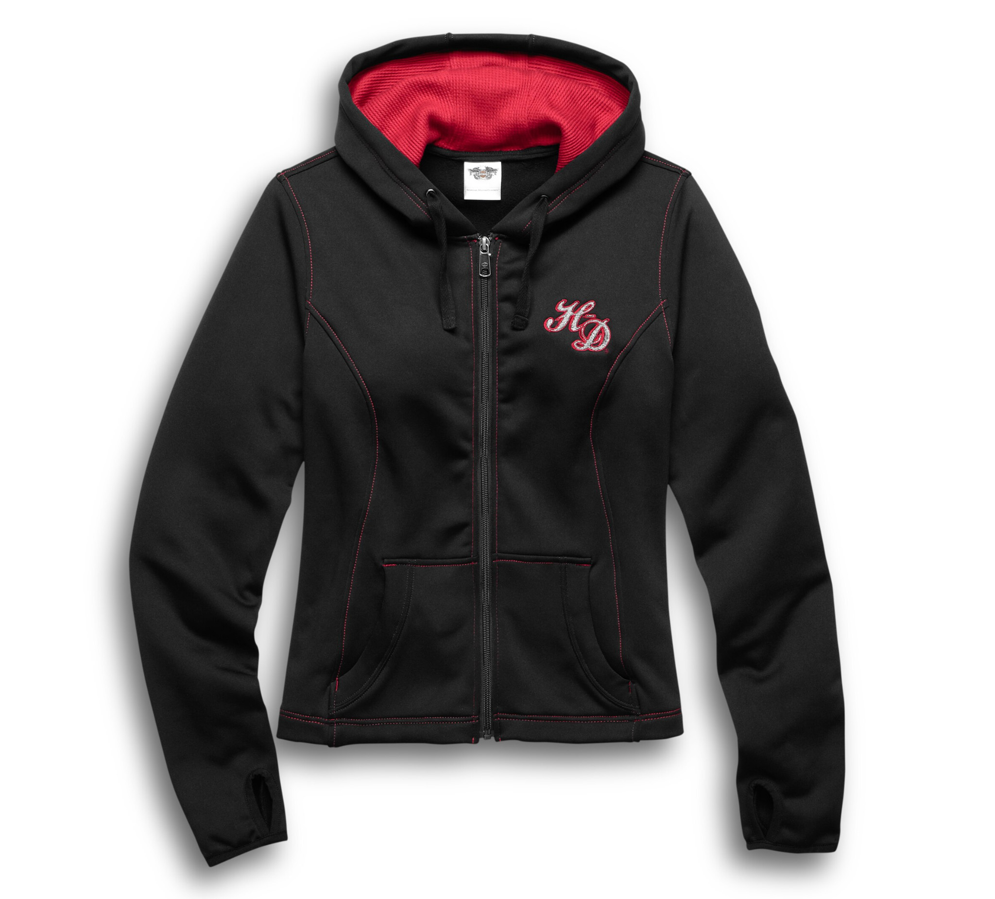 Women's Scroll Skull 3-in-1 Leather Jacket