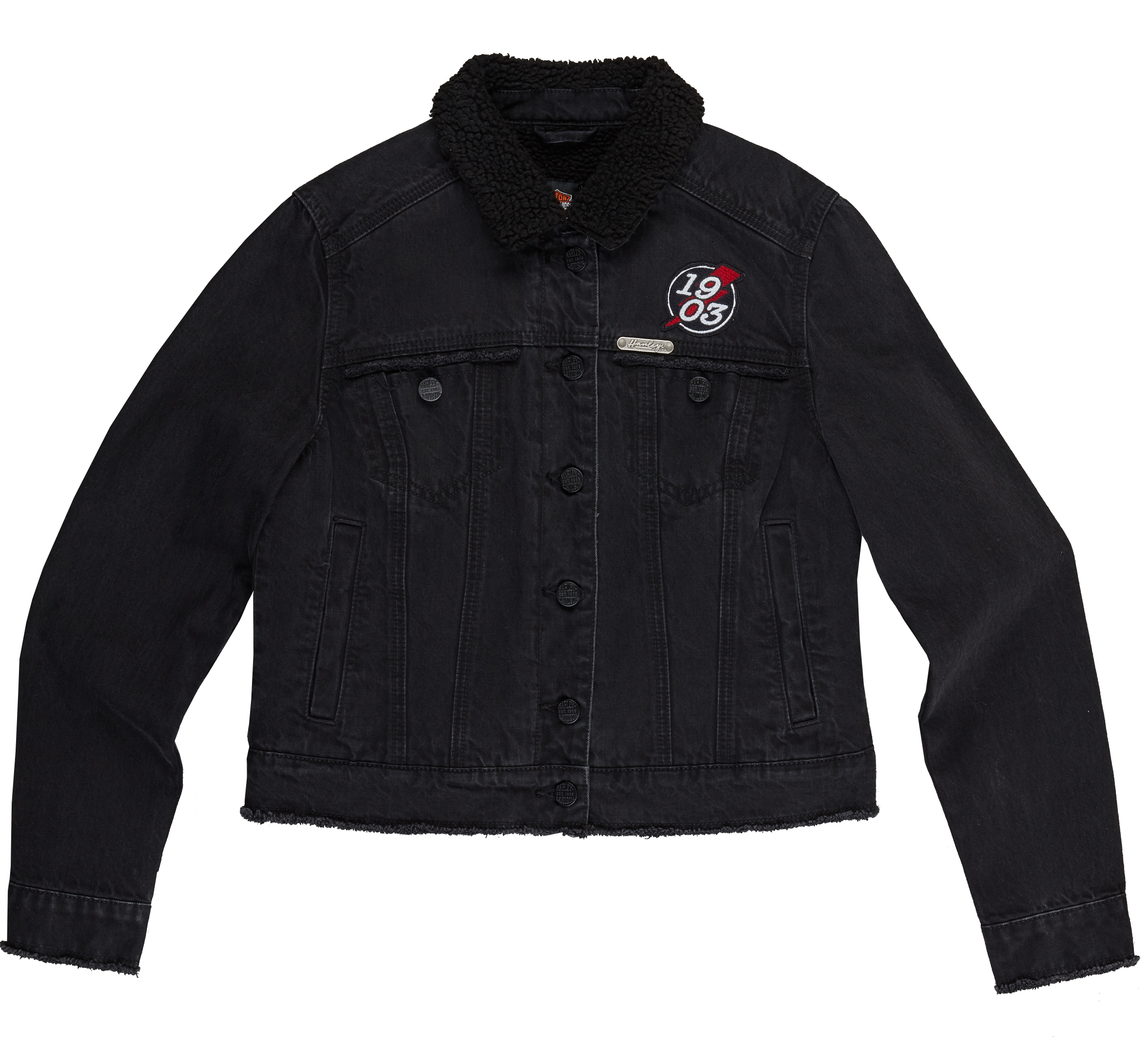 harley 3 in 1 denim jacket