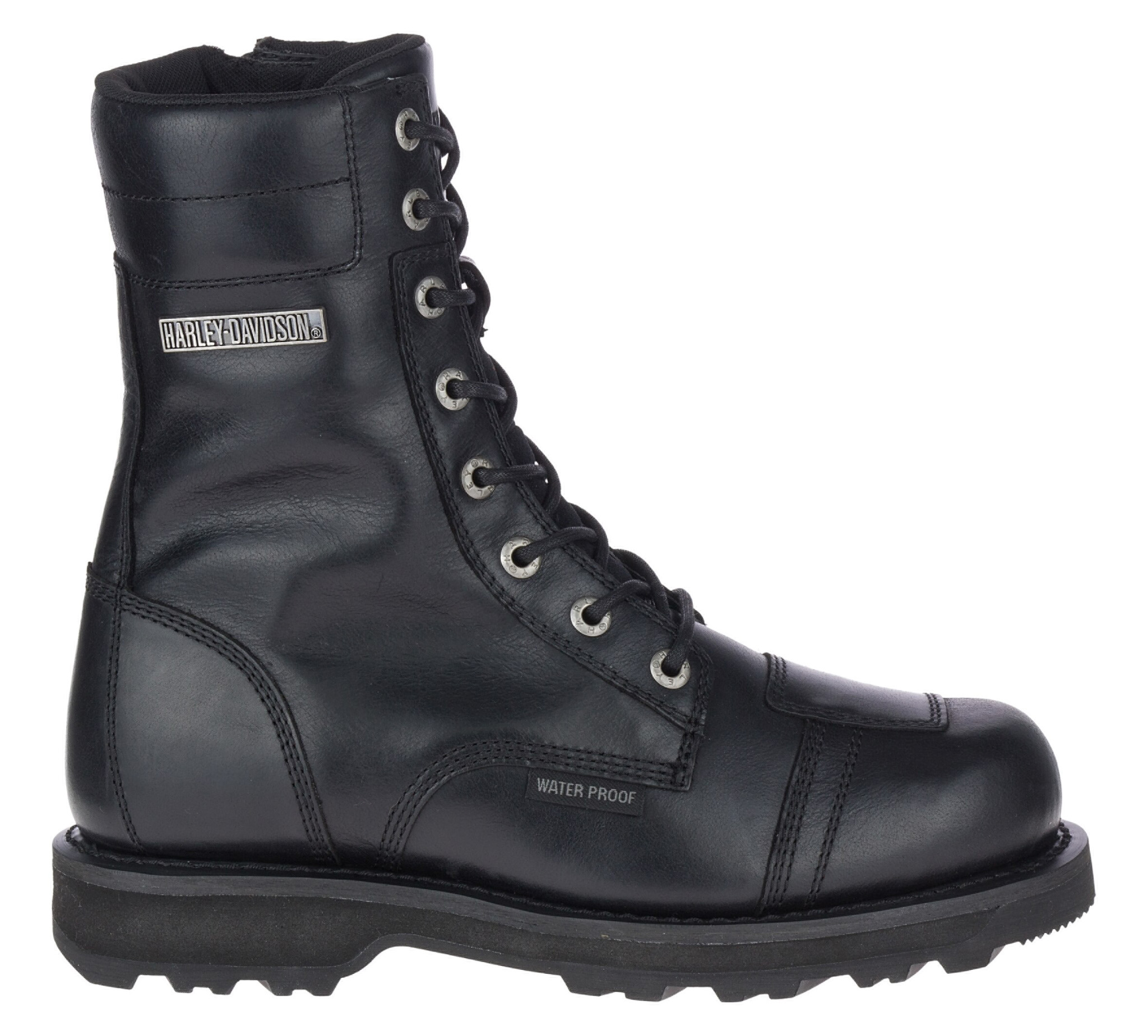 steel toe harley davidson boots