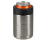 Silhouette Bar & Shield Stainless Can Cooler