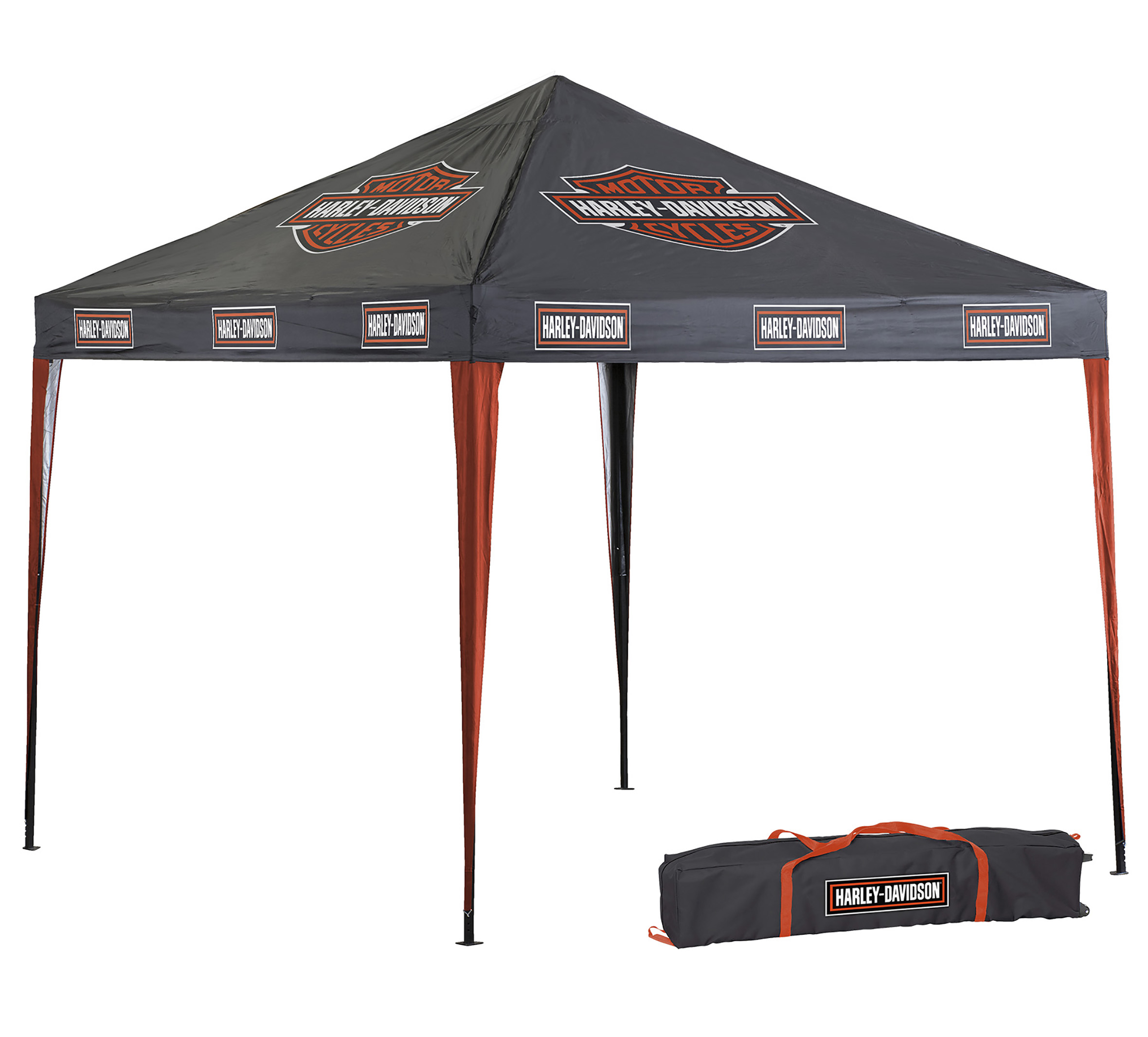 Harley-Davidson Bar & Shield Outdoor Instant Canopy | Steel Frame