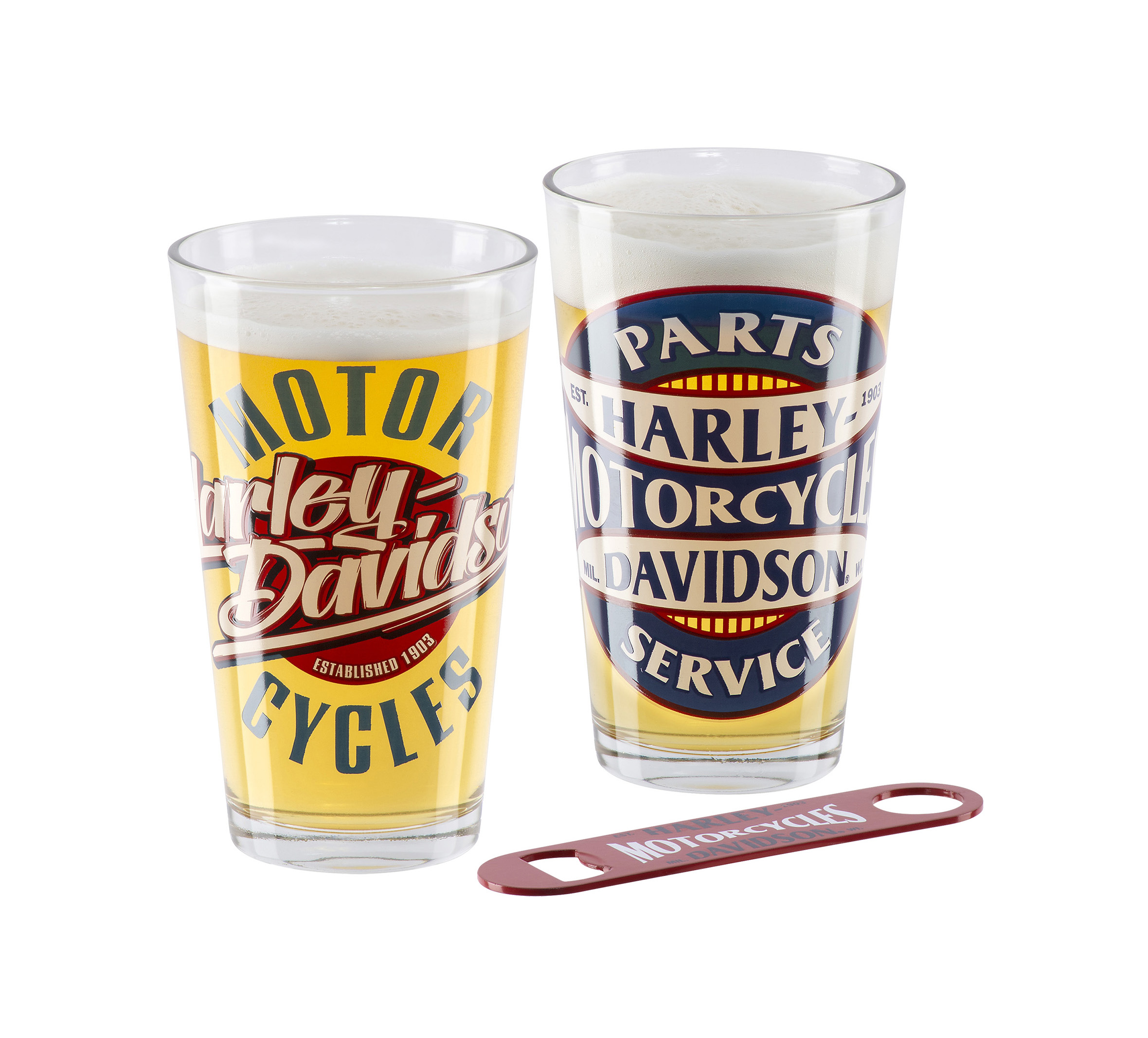Parts & Service Pint Glass Set of 2