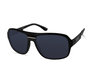 Casual Pilot Sunglasses - Shiny Black