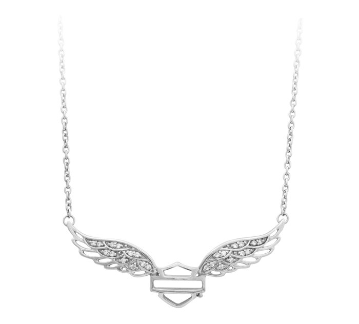 Women's Bling Wing Necklace 1