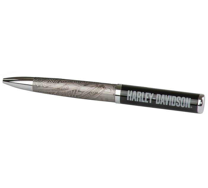 Harley Davidson Kugelschreiber mit Prägung 1