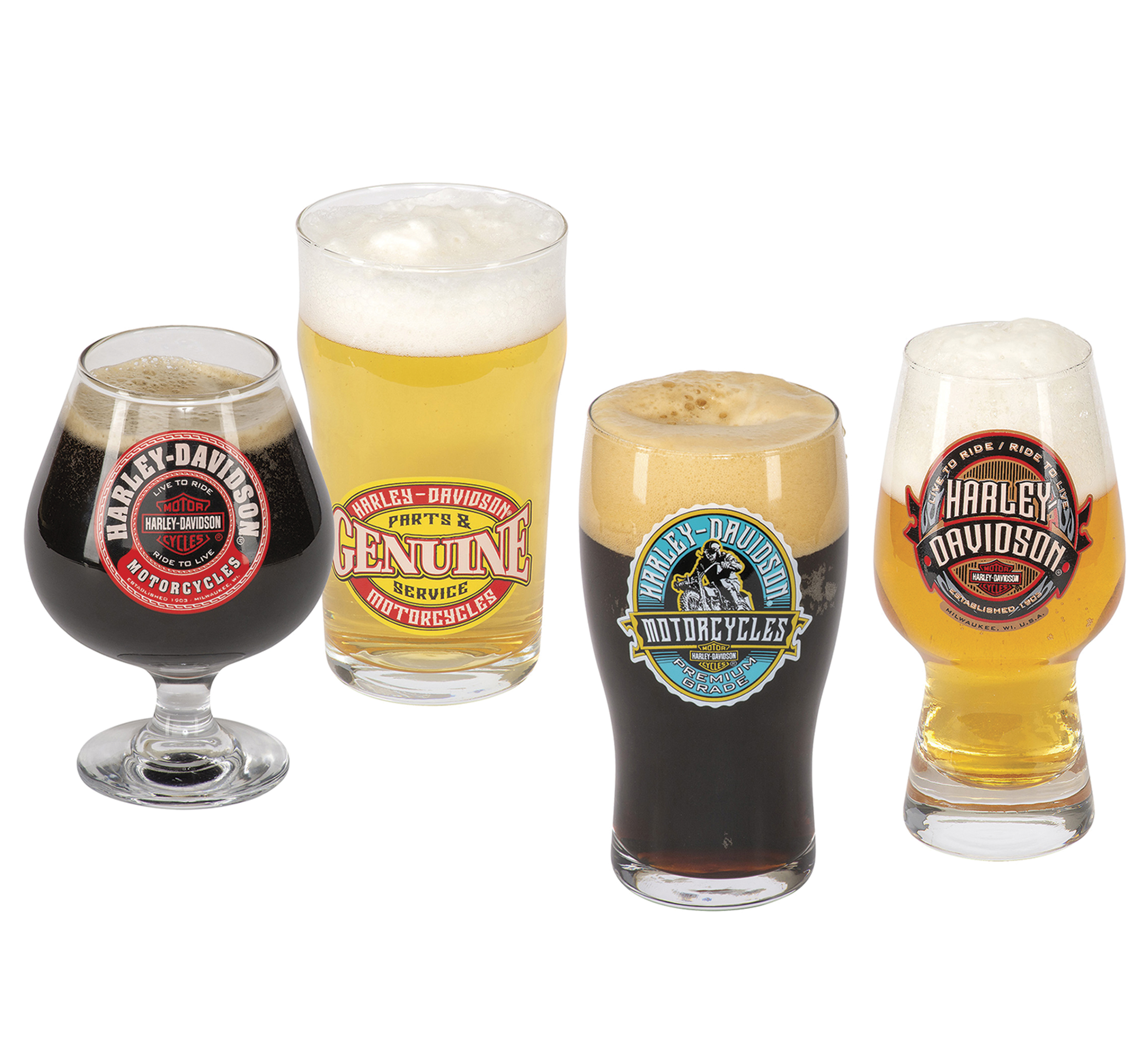 H-D Label Craft Beer Set of 4 | Harley-Davidson USA