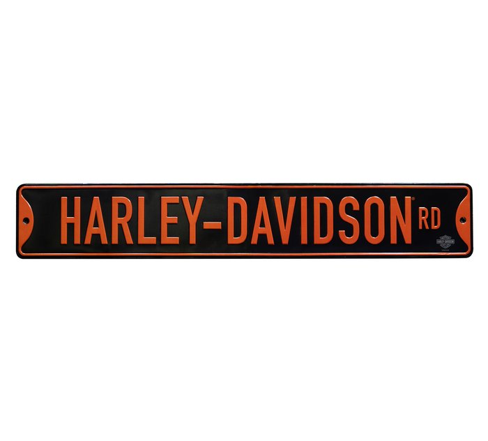 Harley-Davidson Road Metal Street Sign 1