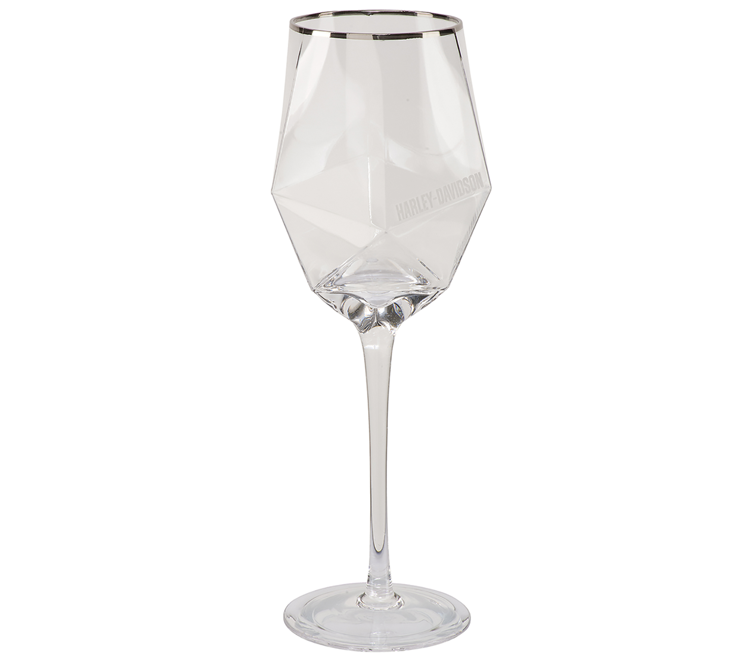 Geometric Wine Glass Set of 2 | Harley-Davidson USA