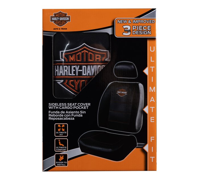 Bar & Shield Floor Mat and Seat Cover, Set