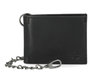 Men's Universal Classic Billfold Leather Wallet With Chain