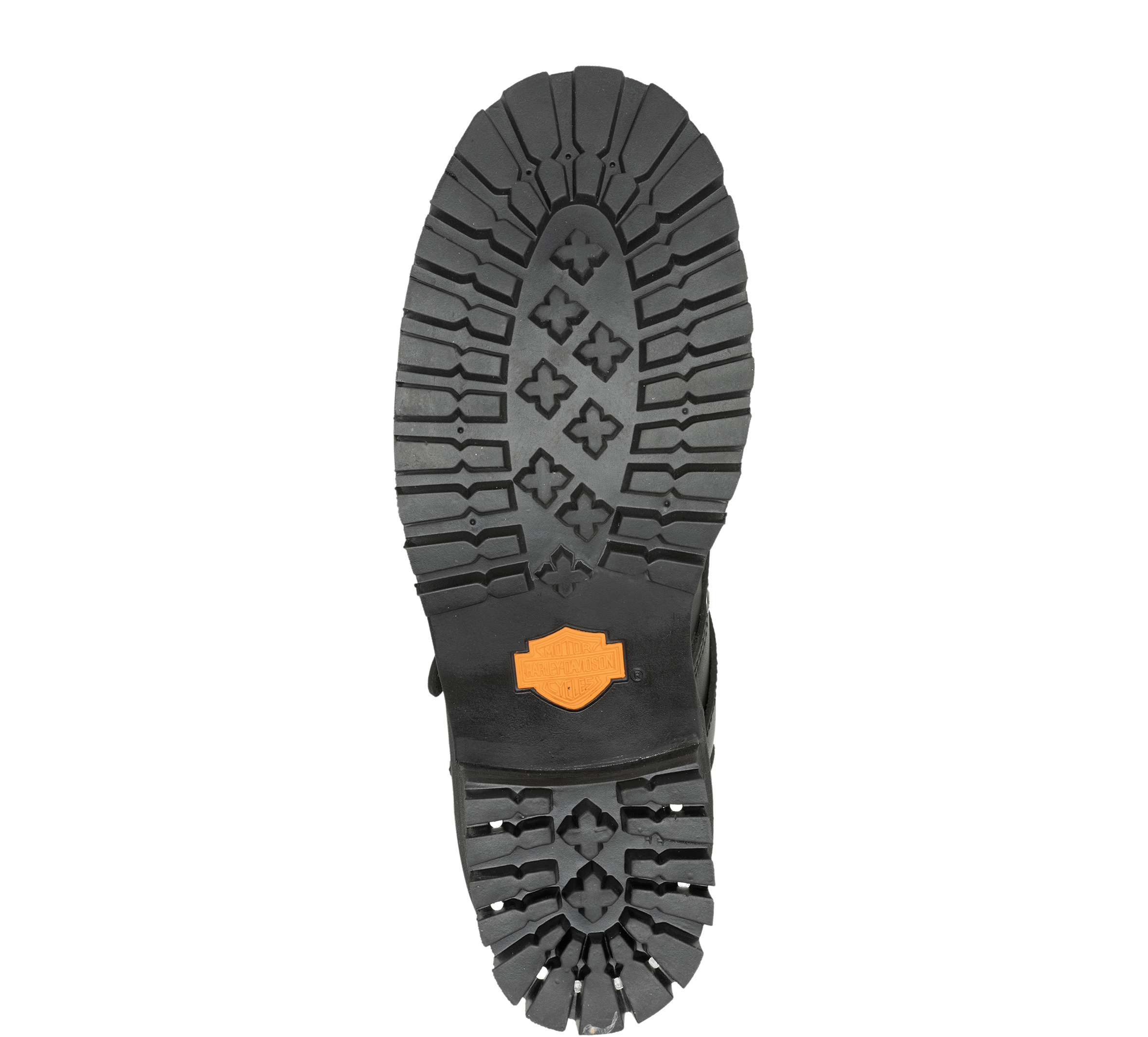 Men's Faded Glory Waterproof Leather Skull Riding Boot