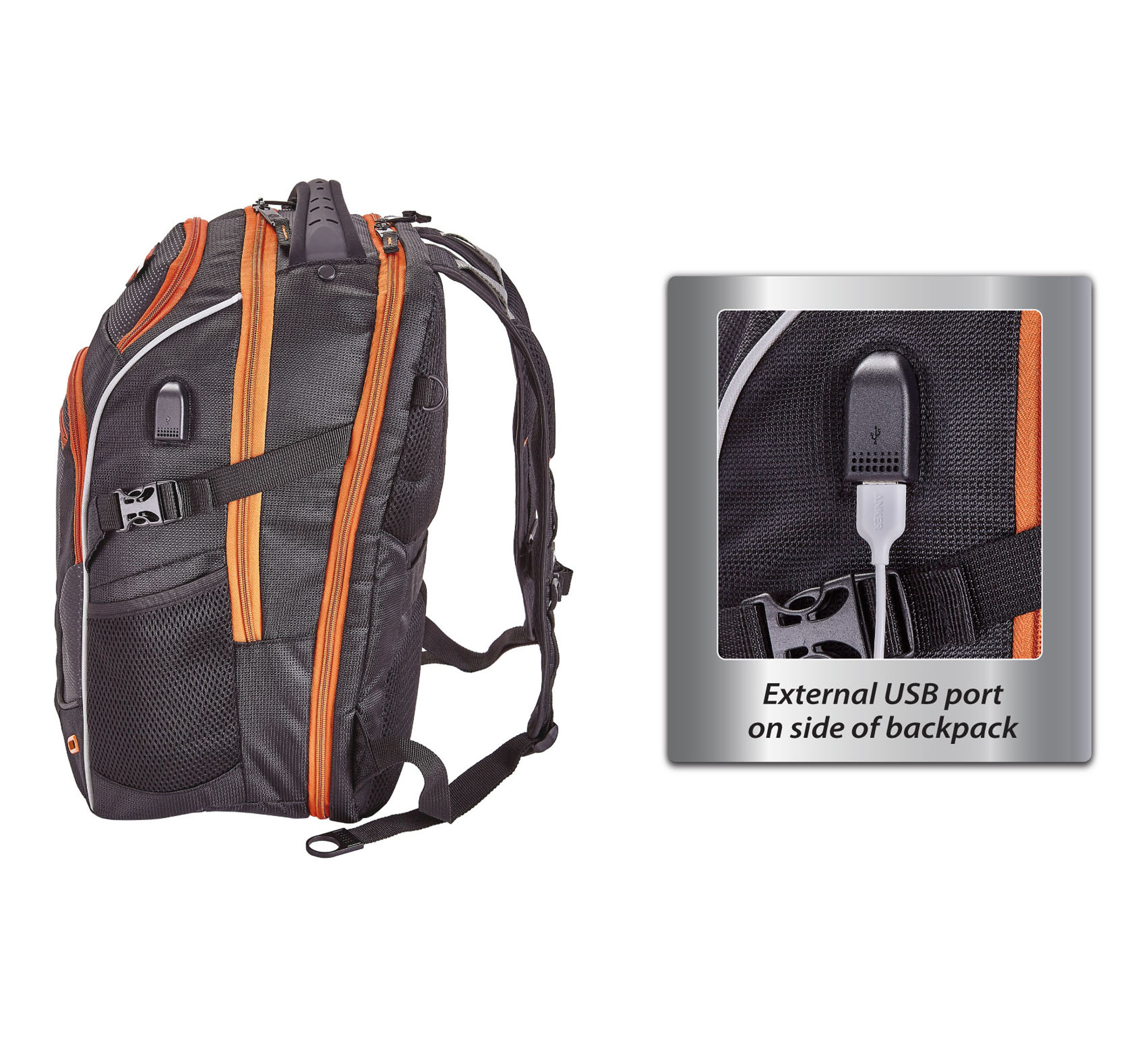 "Renegade II" USB Backpack