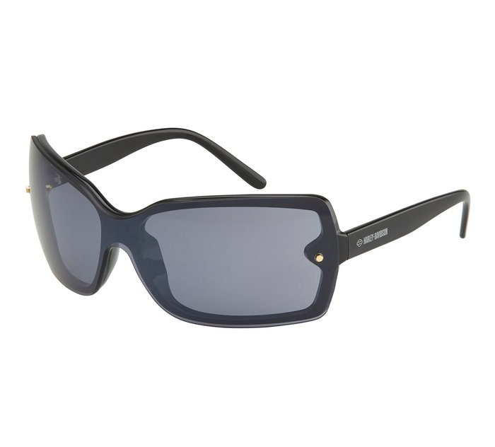 GOLD STORM Sport Performance Sunglasses - Shiny Black