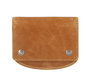Men's Smooth Grain Snap Flap Wallet Leather -