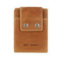 Men's Smooth Grain Snap Leather Front Pocket Bifold