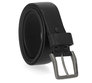 Men's Oversized HD Emboss Black Leather Belt -