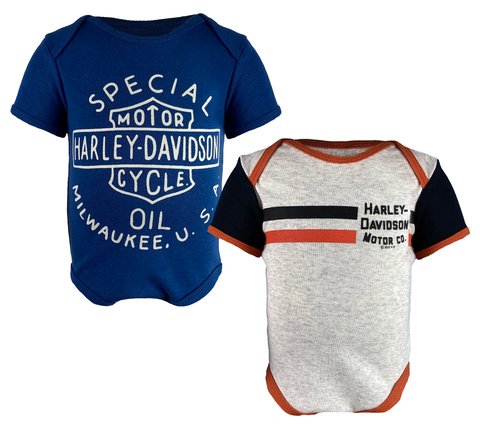 Harley-Davidson® Baby Girls' 3-Pack Cotton Blend Mini Hair Tie Pack 7201041