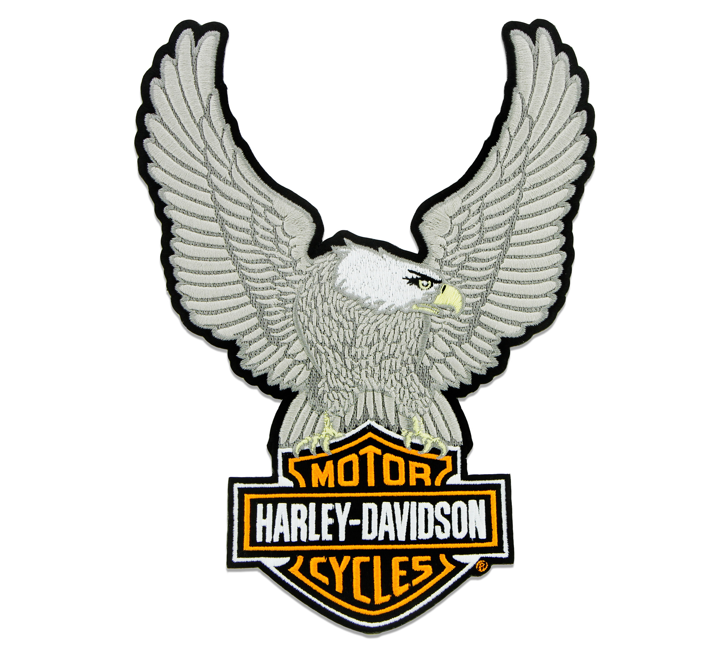1 VINTAGE HARLEY DAVIDSON SHIELD CREST EMBLEM PATCH – UNITED PATCHES
