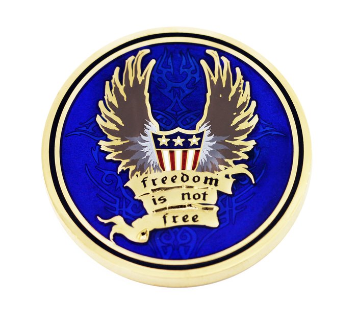 For Those Who Serve Series, Freedom Is Not Free Coin 1