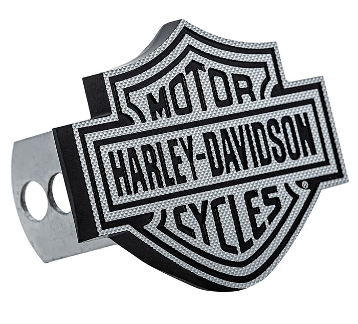 Harley-Davidson Bar &Shield Diamond Cut Hitch Plug 1