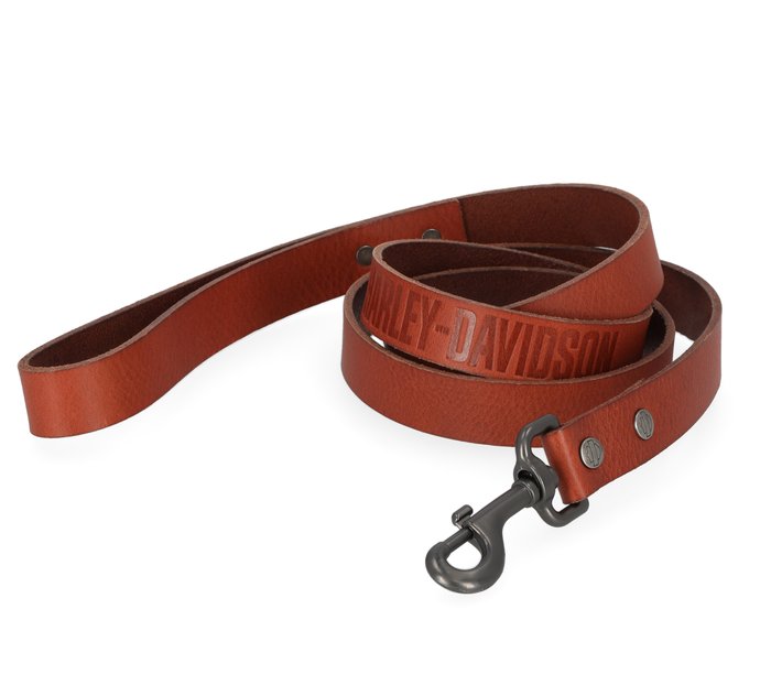 Leather Dog Leash Cognac - 5' 1