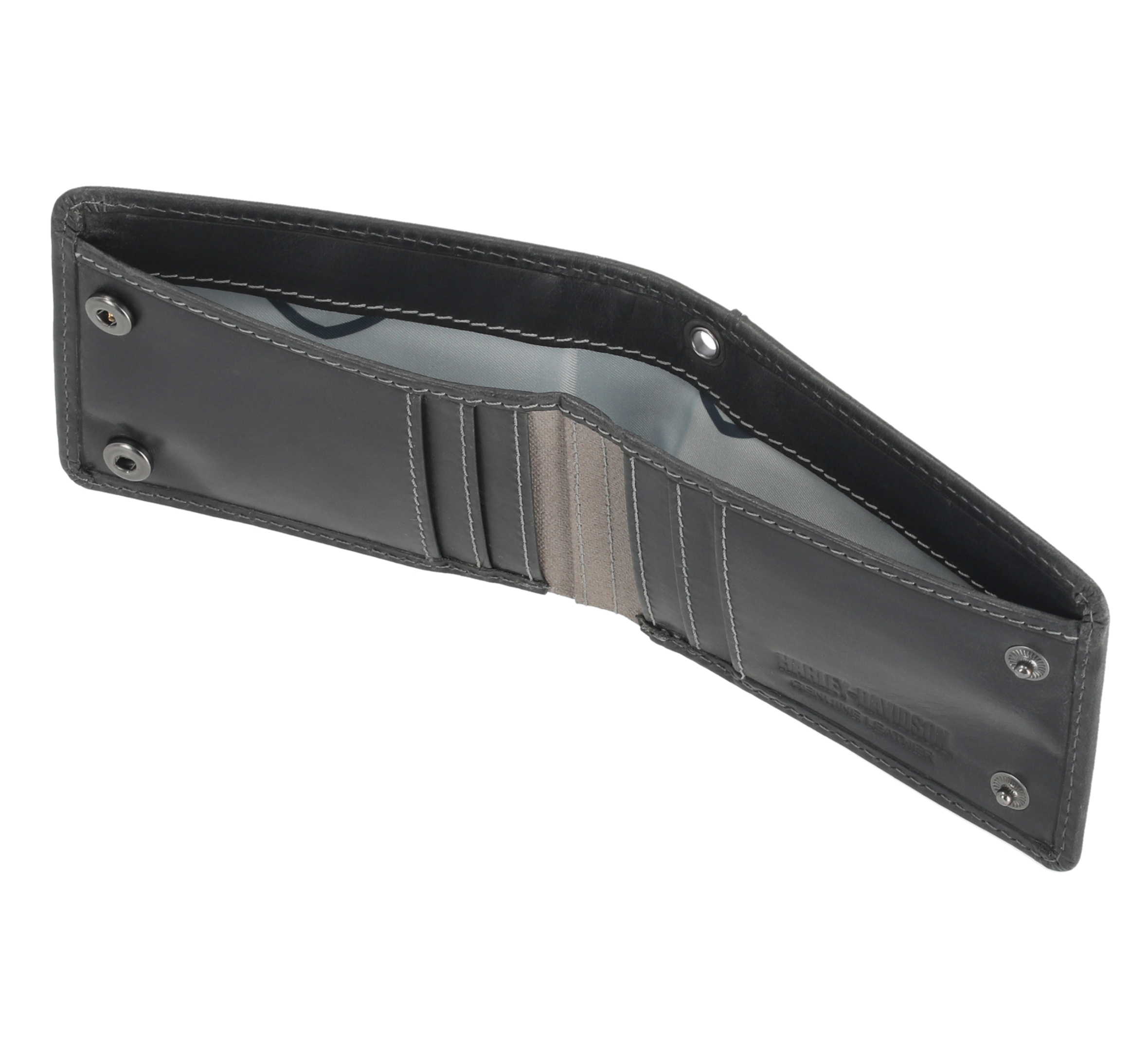 Skull Stitch Front Pocket Wallet