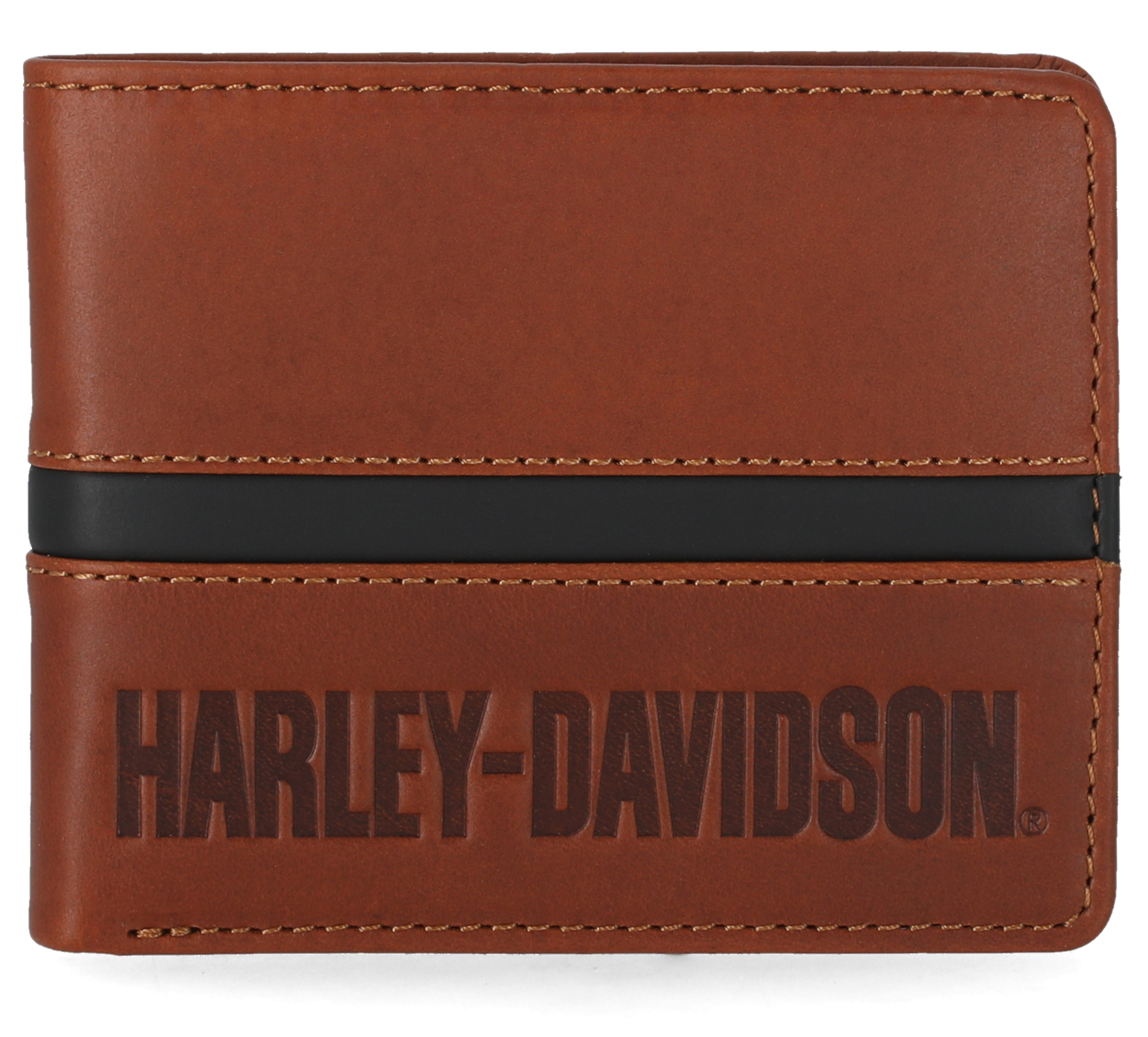 Harley-Davidson Center Block Passcase Wallet