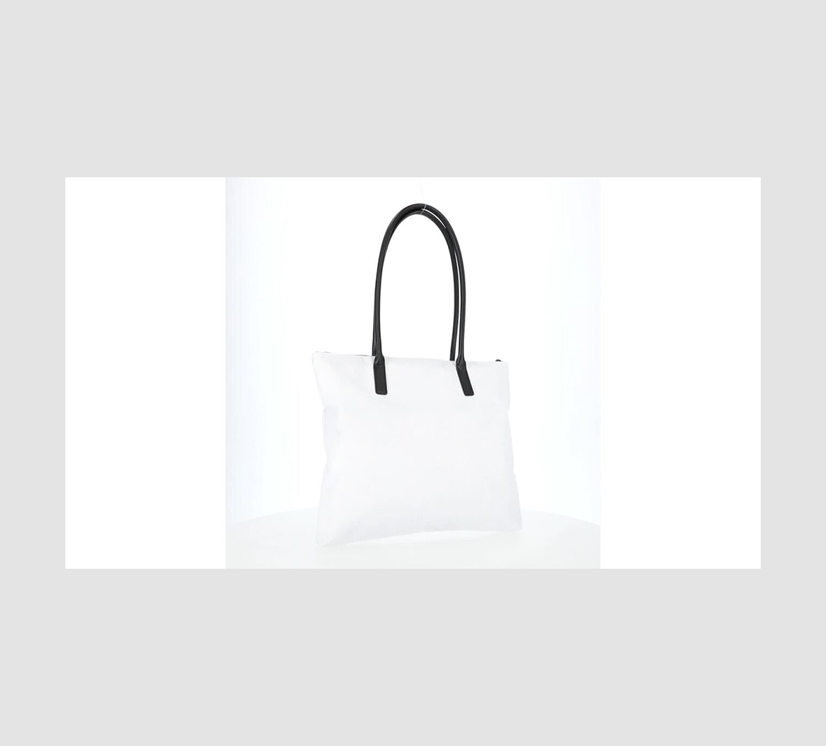 Open Bar & Shield Rhinestone Flat Tote
