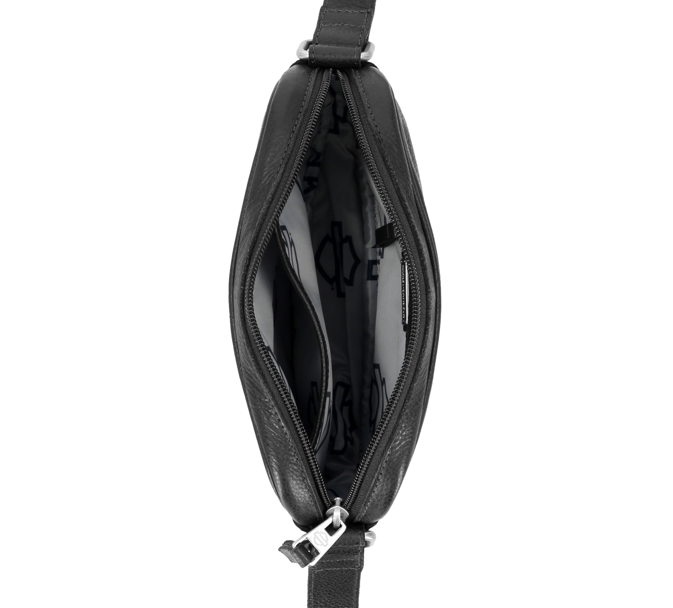 Traditional Bar & Shield Crossbody Bag