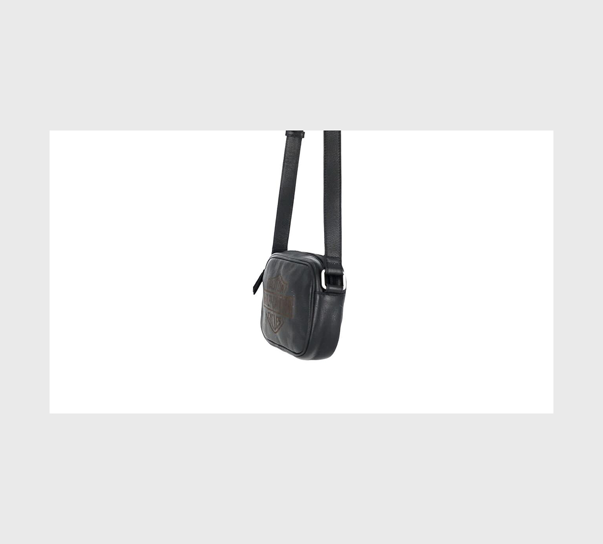 Traditional Bar & Shield Crossbody Bag