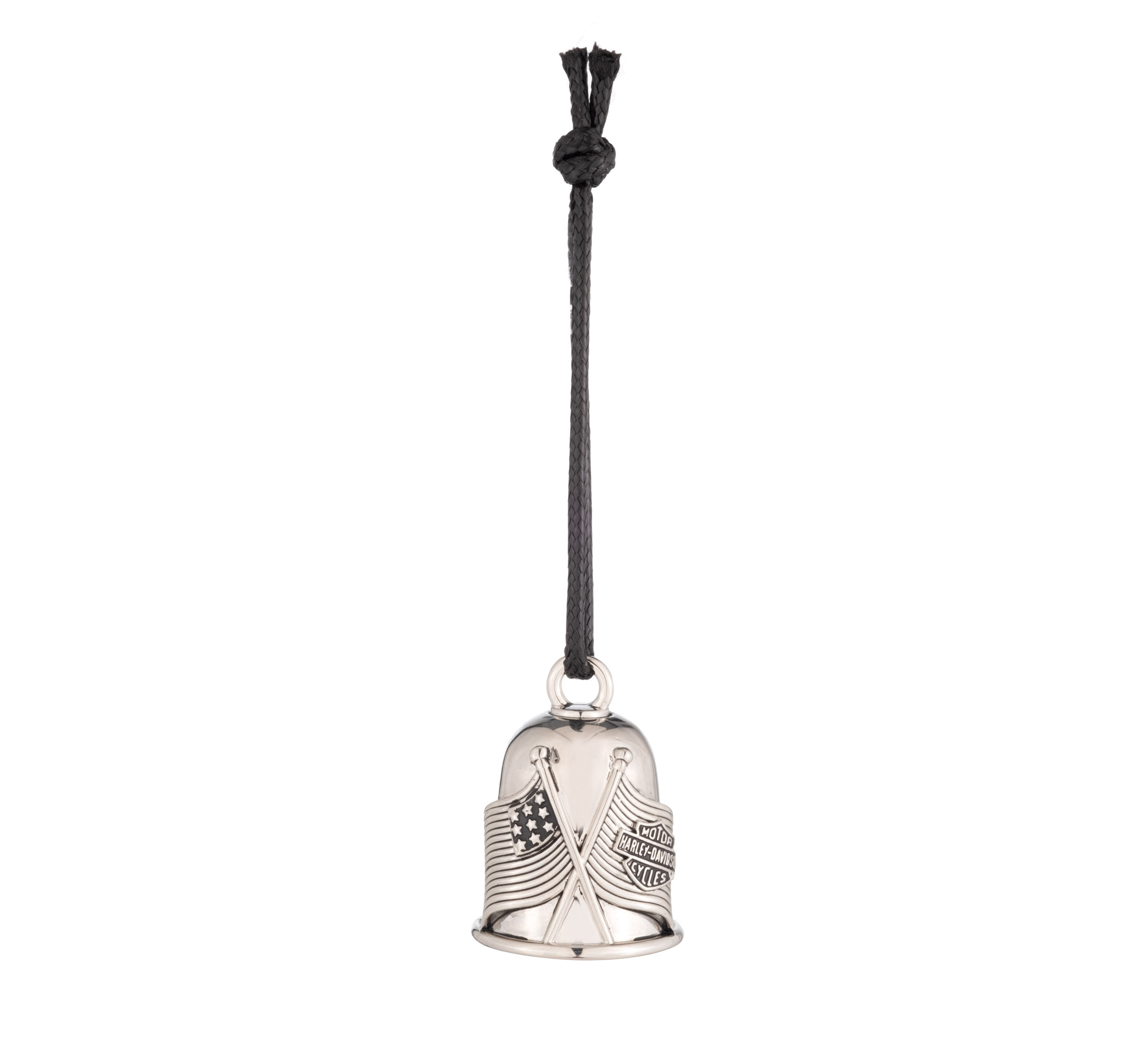 Clochette de moto avec drapeau des États-Unis