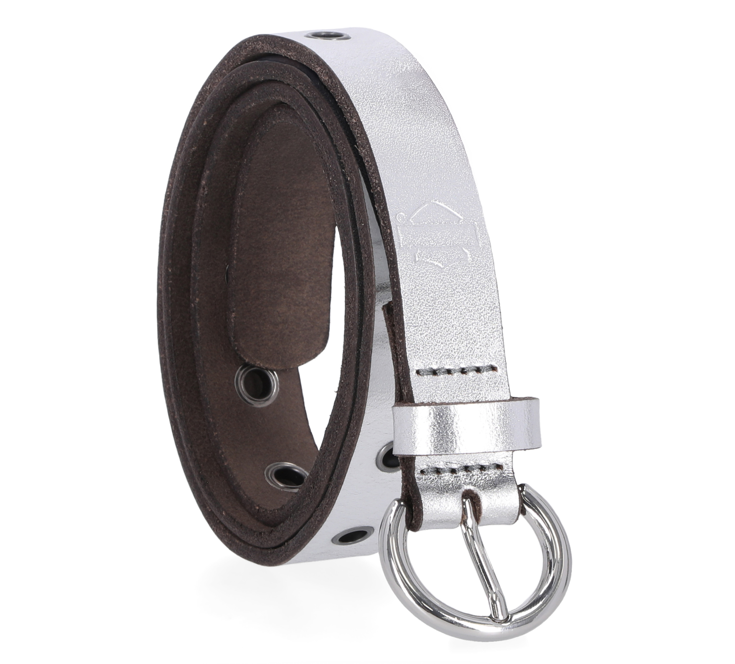 Eyelet Metallic Belt