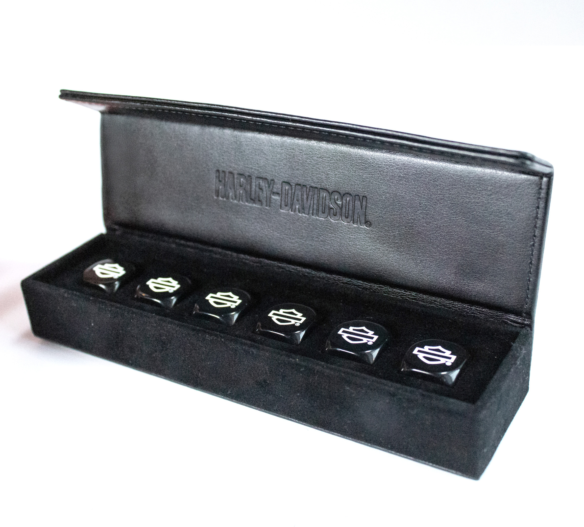 H-D Deluxe 2 in 1 Game Set Double Card Deck / Dice | Harley