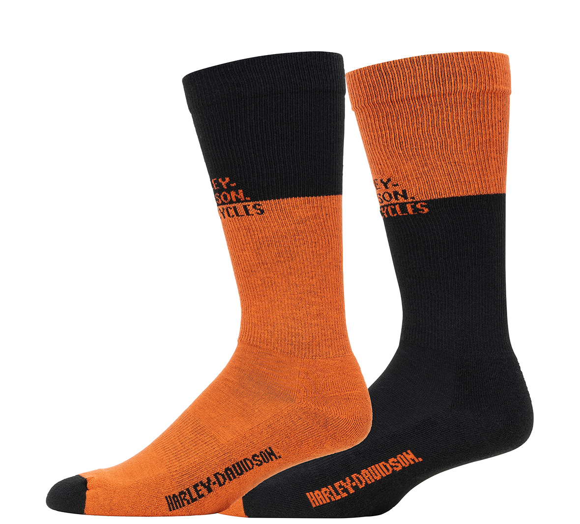 2 paires de chaussettes pour hommes H-D COLOR BLOCK Sock - Mi-mollet