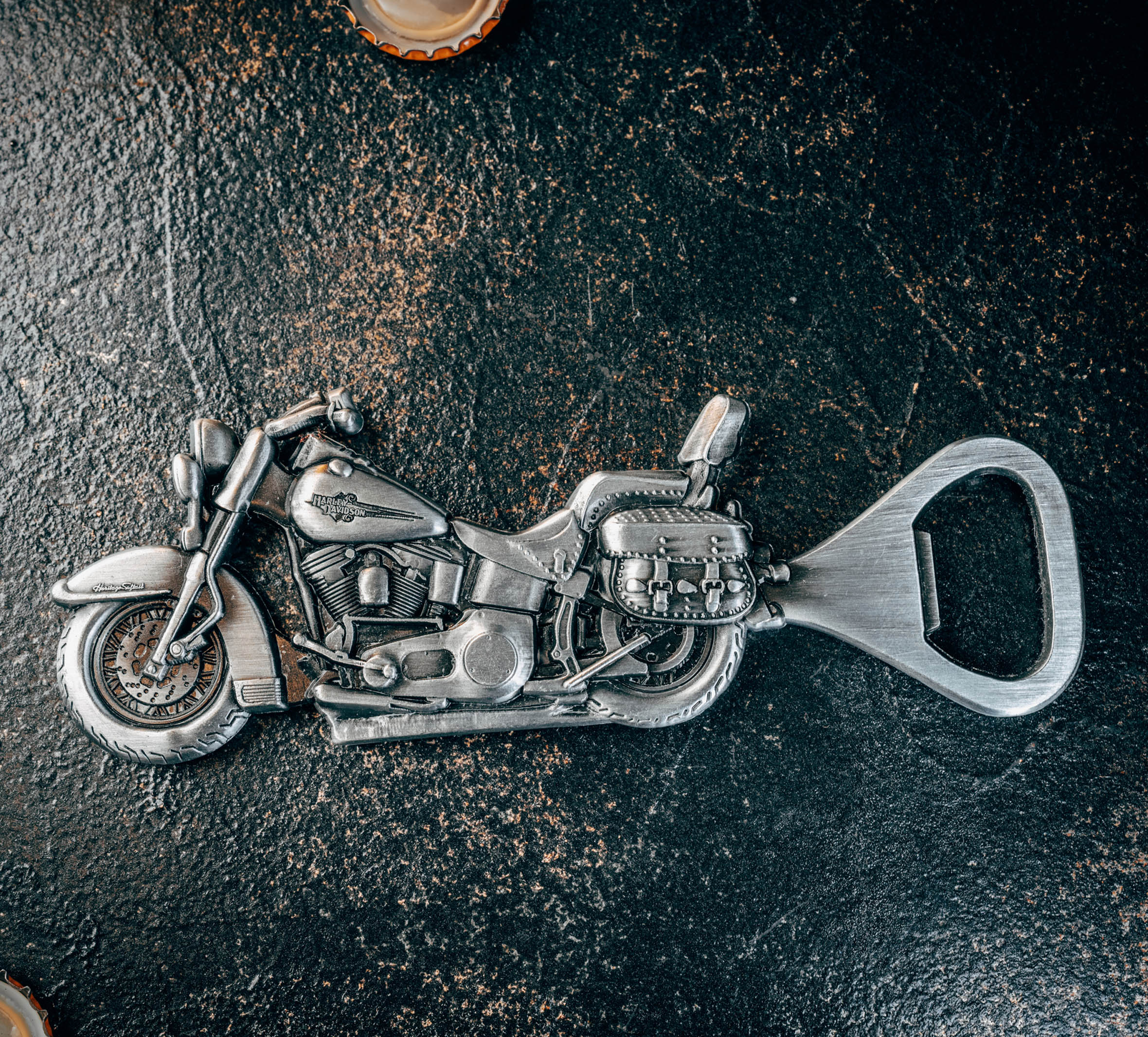Motorcycle Metal Bottle Opener