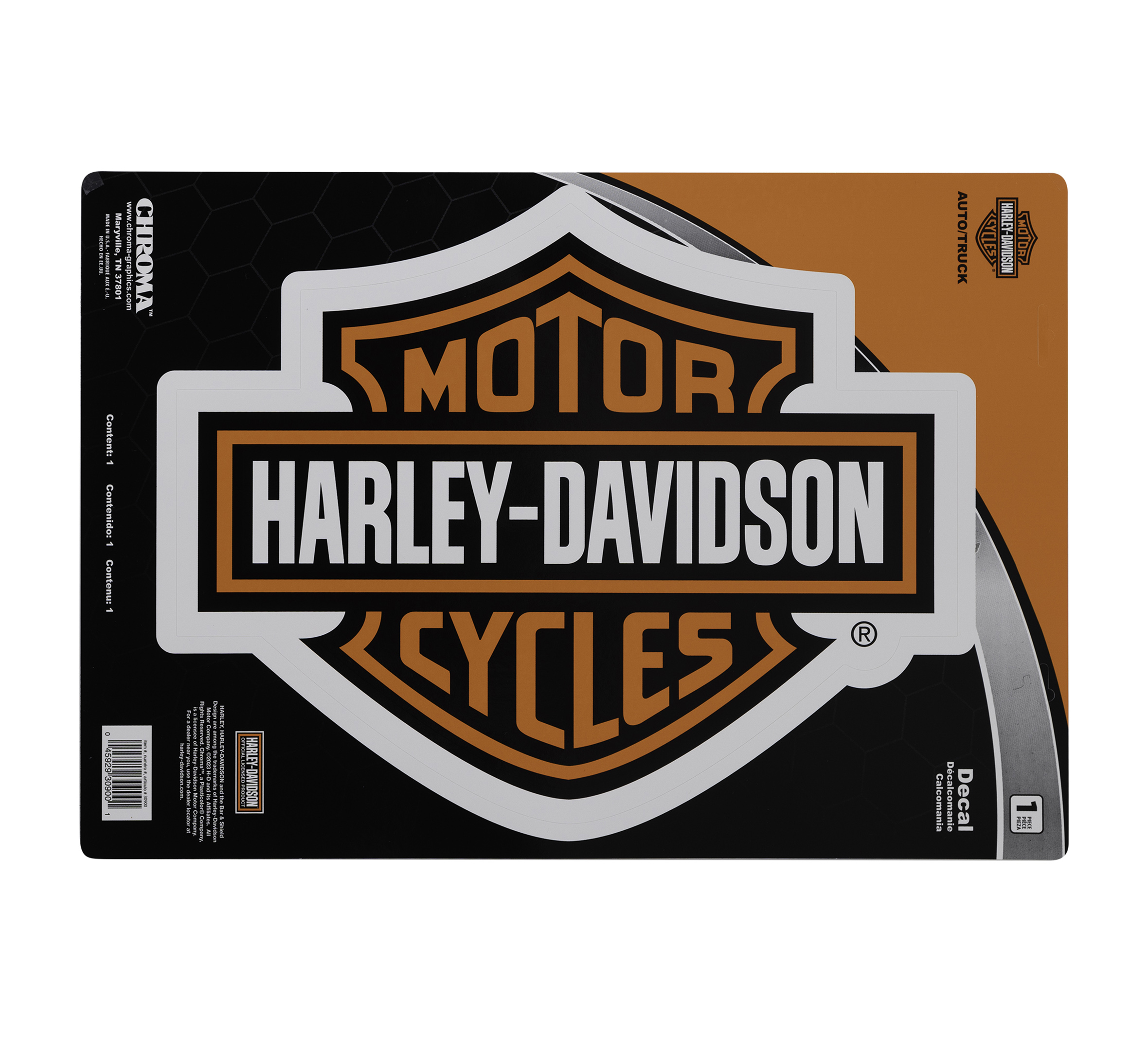 3-Piece Decal Assortment | Harley-Davidson USA