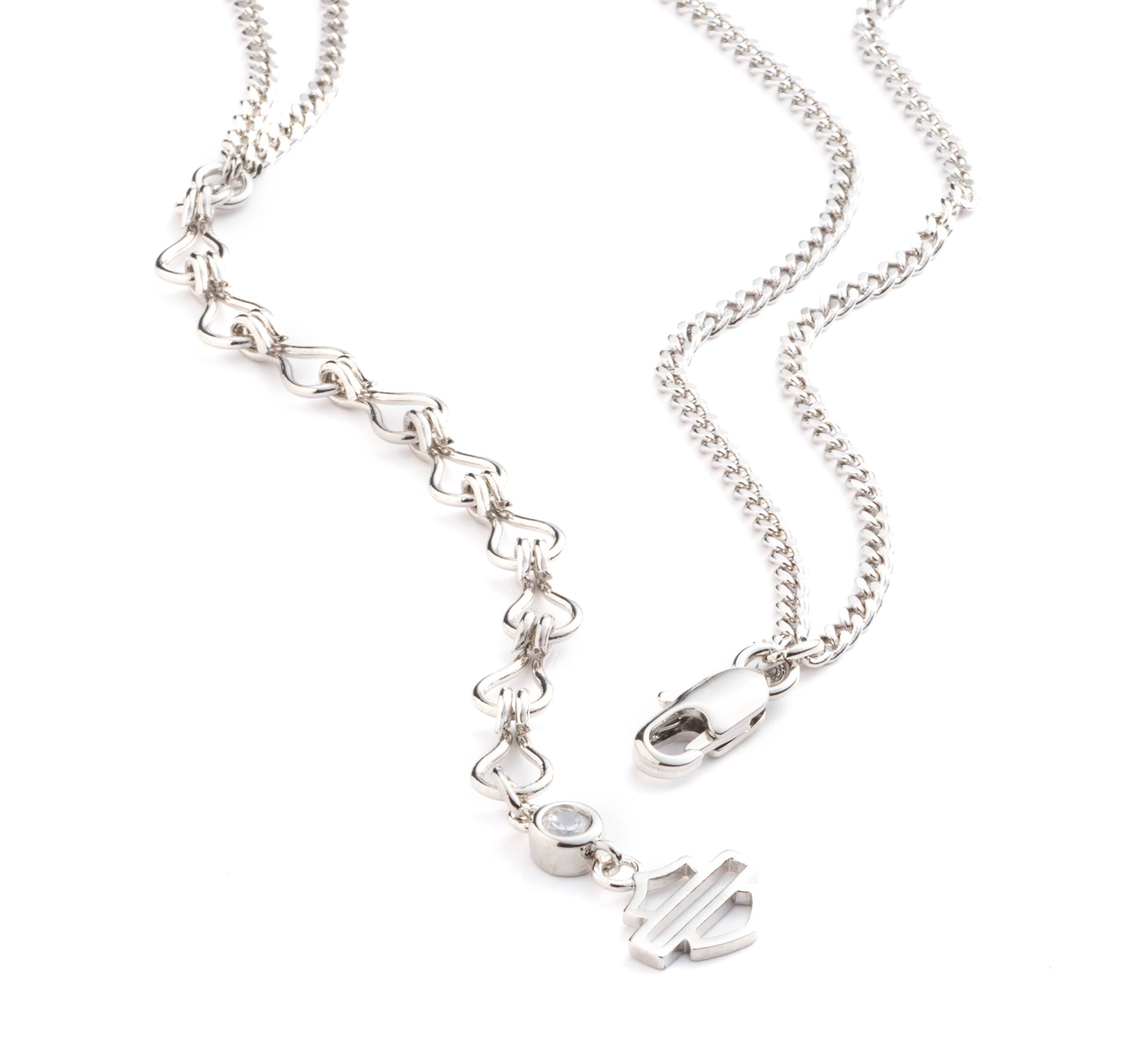 Women's 24" Amethyst Heart Necklace