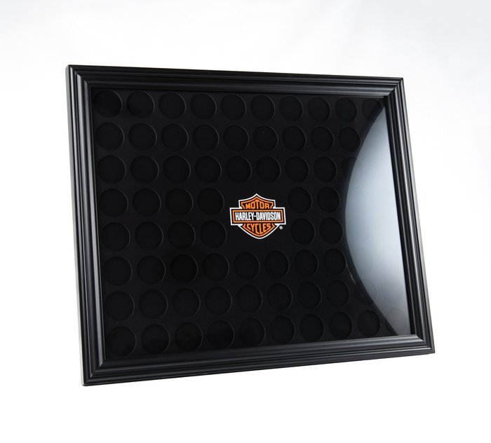 H-D Collector's Poker Chip Frame 76 Ct. 1