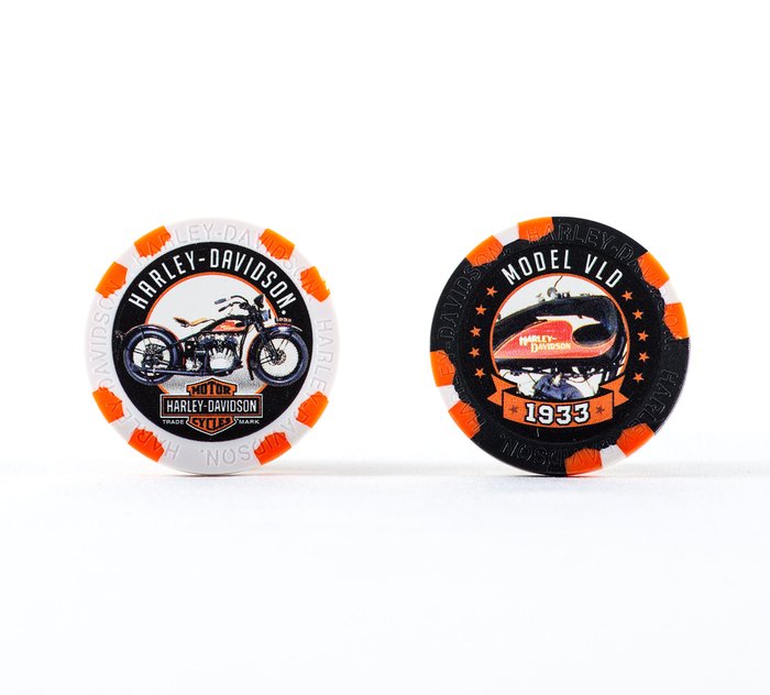 Limited Edition: Vintage Collectable Poker Chips Series 7 1933 Model VLD 1