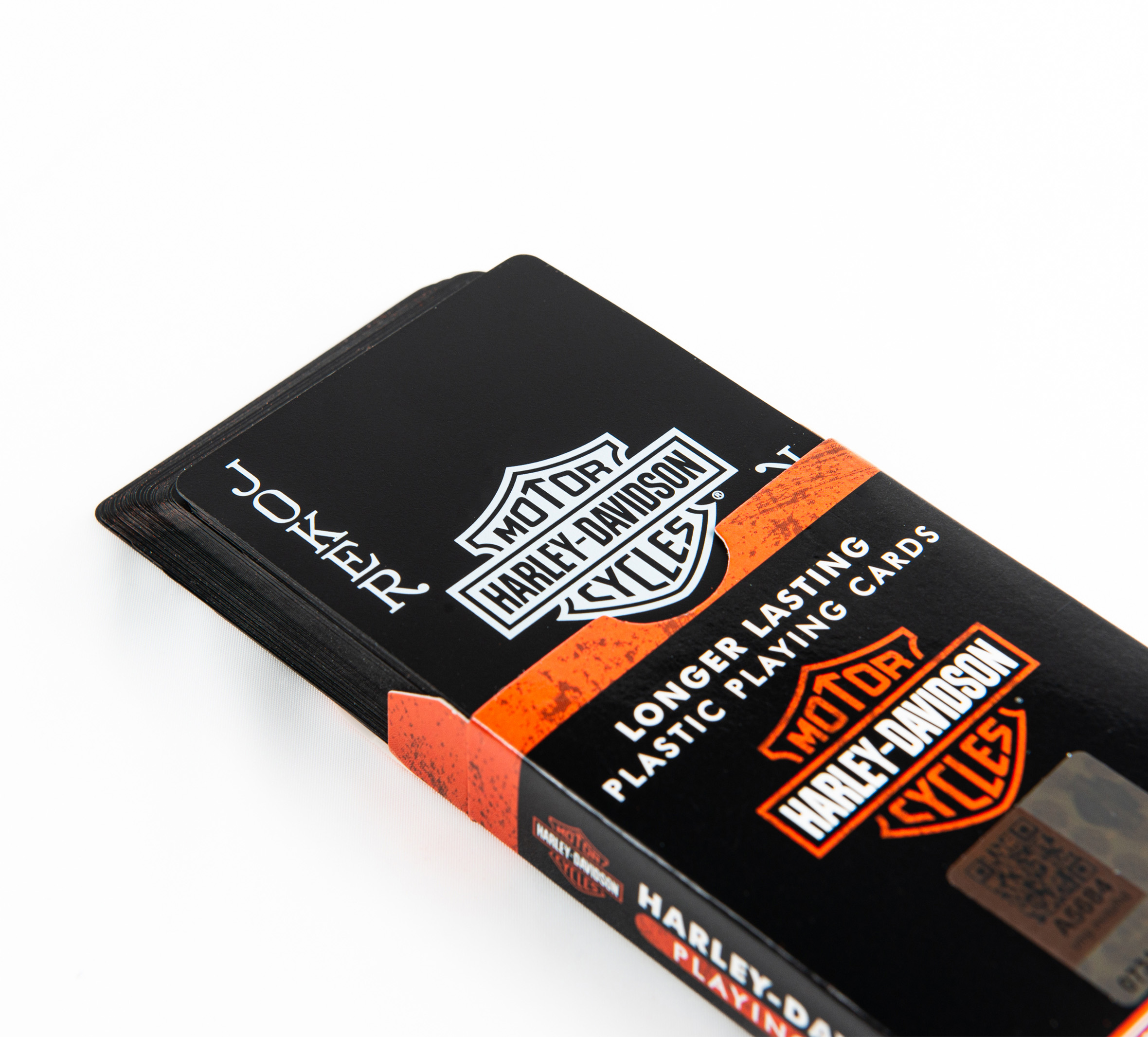 H-D Bar & Shield Plastic Playing Cards