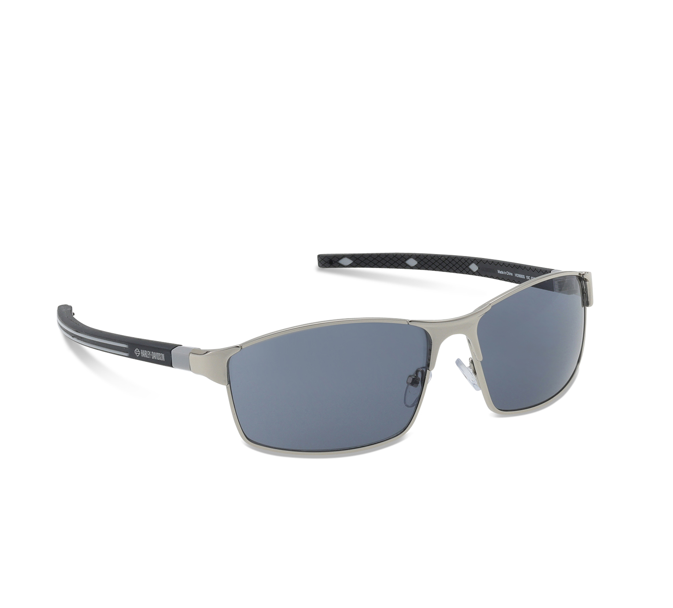 Rectangular Metal Wrap Lifestyle Sunglasses