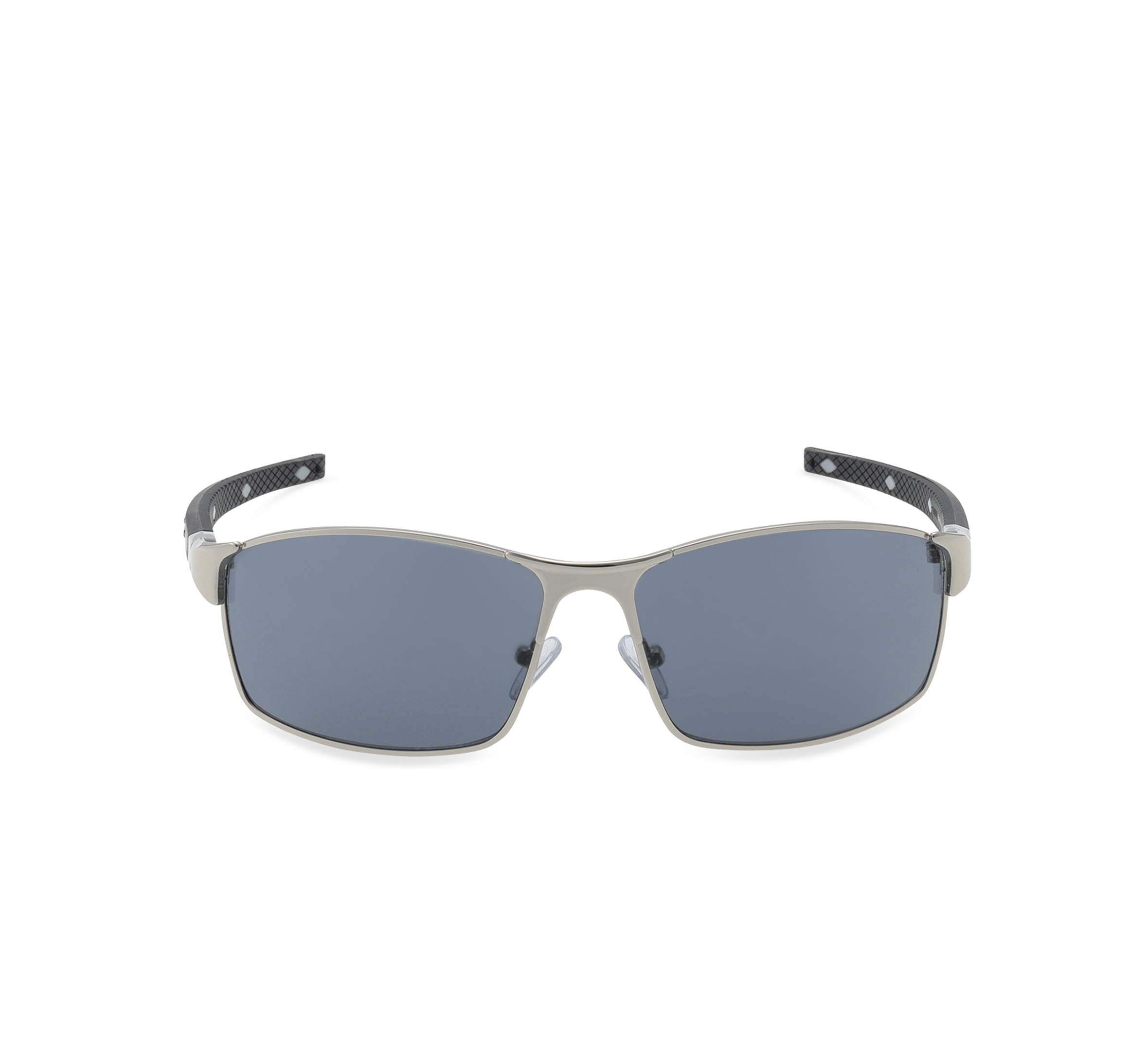 Rectangular Metal Wrap Lifestyle Sunglasses