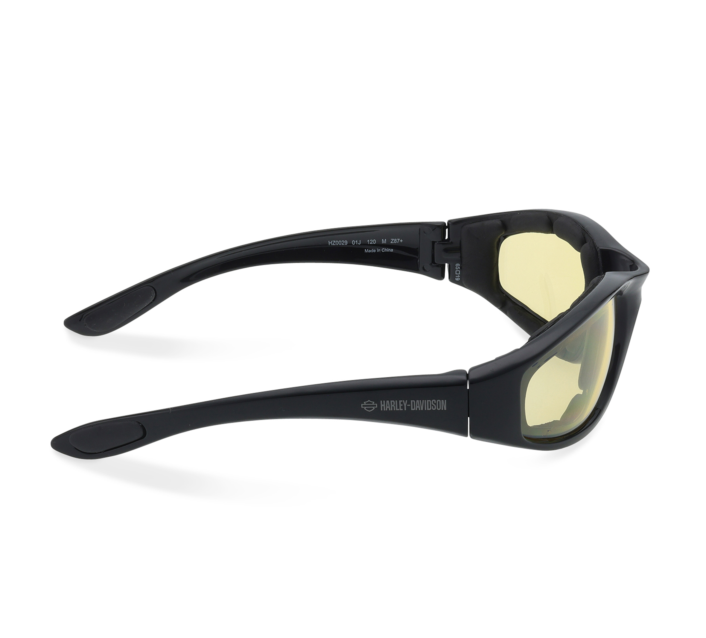 Checker Oval Motorcycle Riding Wrap Sunglasses
