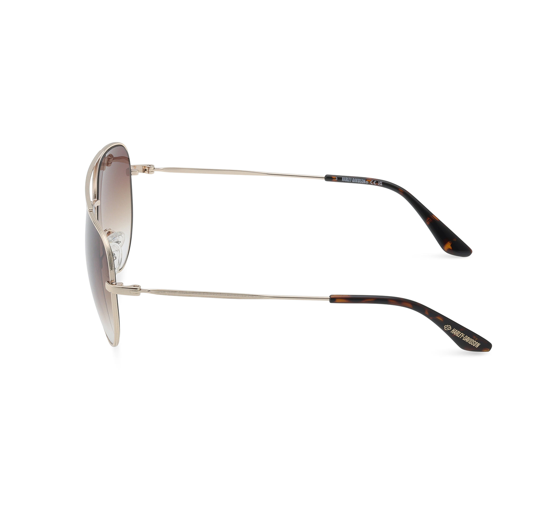 Petite Metal Aviator  Lifestyle Sunglasses