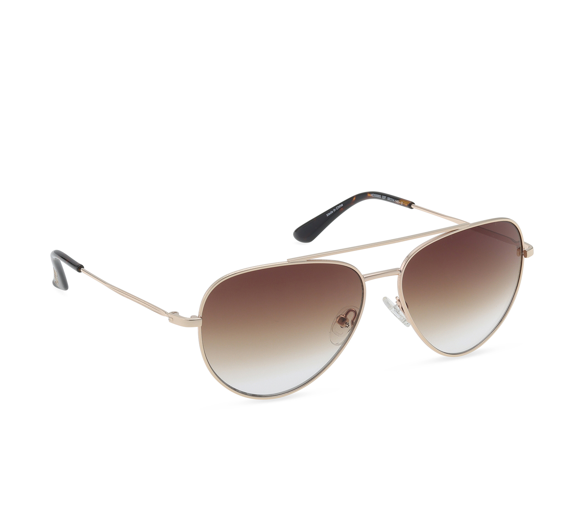 Petite Metal Aviator  Lifestyle Sunglasses