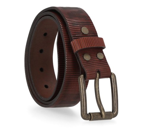 Belt in leather and Riding Pants combo for women