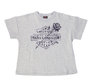 Girls Rally Collection Square Tee in Heather Grey