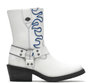 Women's Korsen Flame Riding Boot - White/Blue